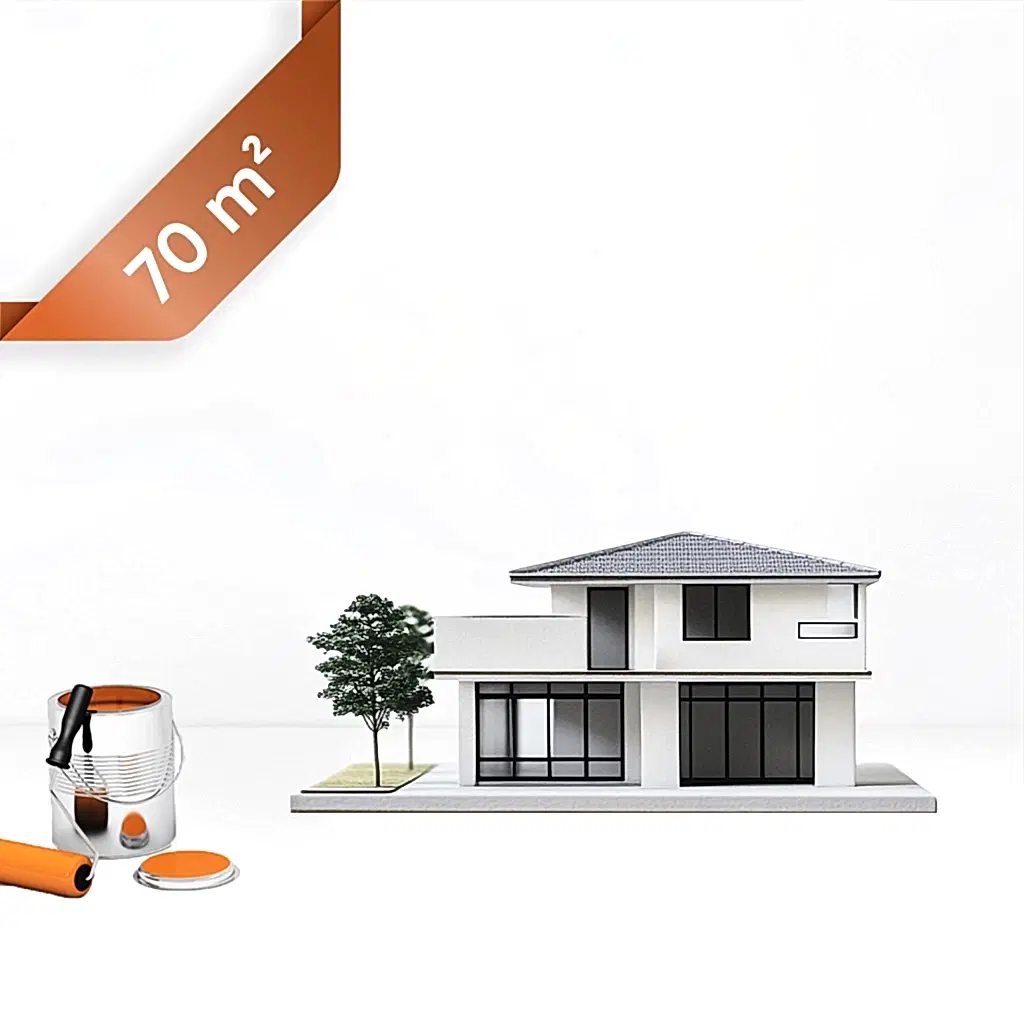 70 m² ye Kadar Boya Badana